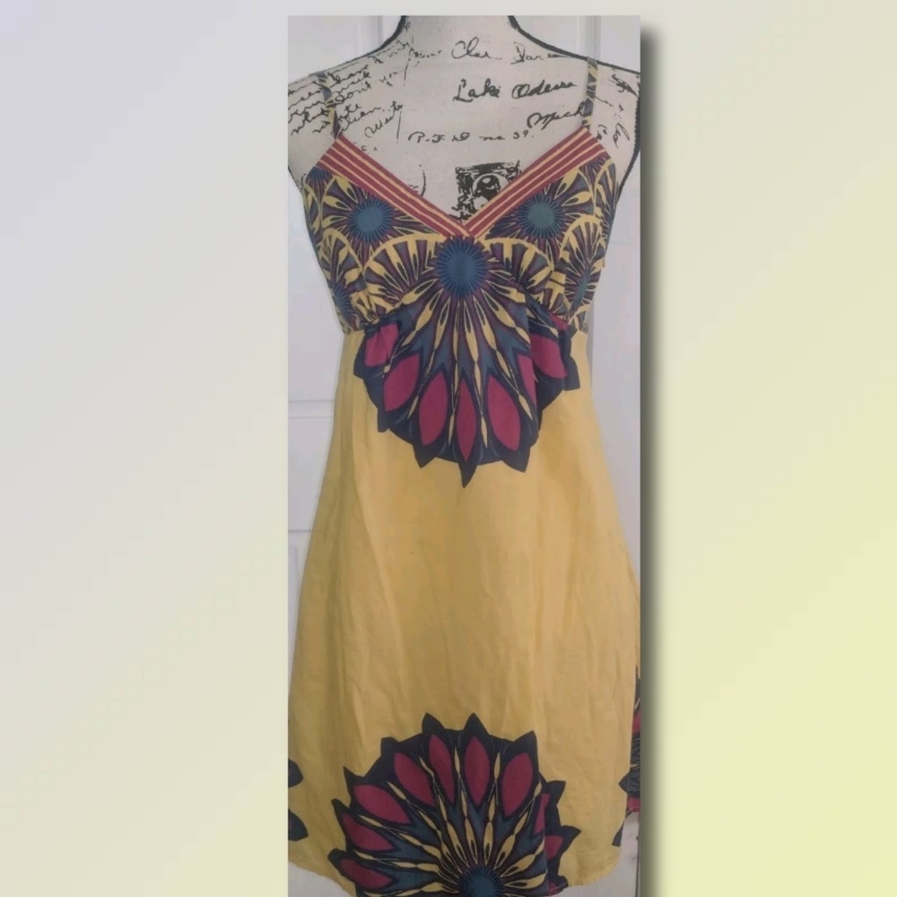 Aryeh  Anthropology sundress  L Yellow